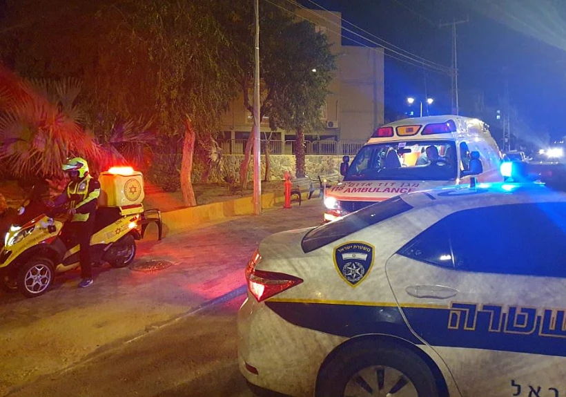 זירת האירוע באילת