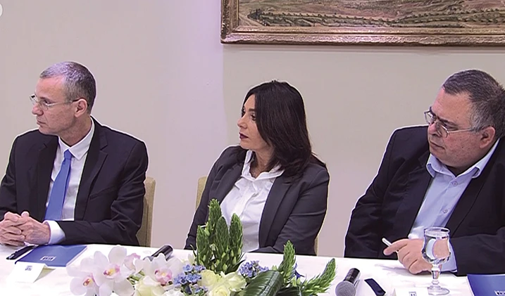 חברי סיעת הליכוד ממליצים על נתניהו בבית הנשיא