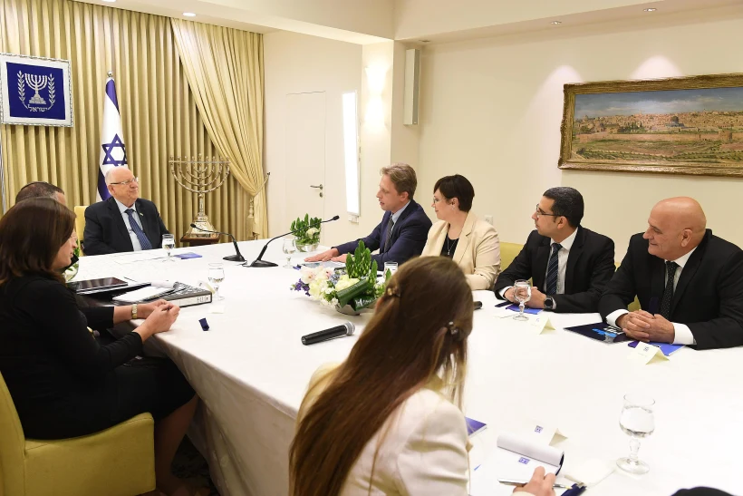 סיעת כולנו בסבב התייעצות עם הנשיא ריבלין
