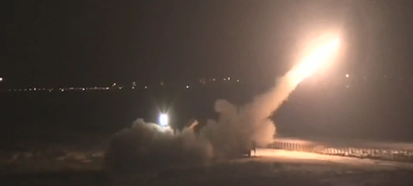 אימון לוחמי מערכות ההגנה האוויריות כיפת ברזל ויהלום (פטריוט) של חיל האוויר כולל ירי טילים חי