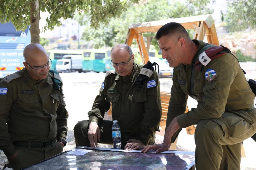 מתאם פעולות הממשלה בשטחים, אלוף כמיל אבו רוקון (תמונה ארכיון)