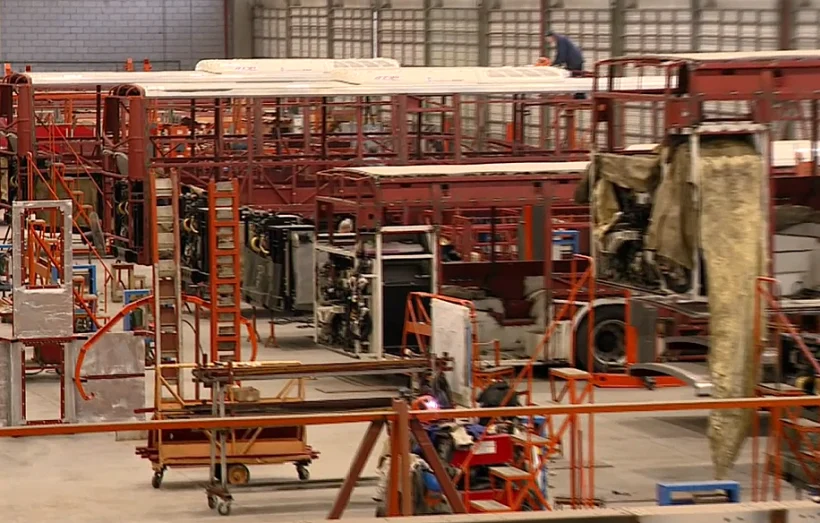 מפעל ''הארגז'' להרכבת אוטובוסים