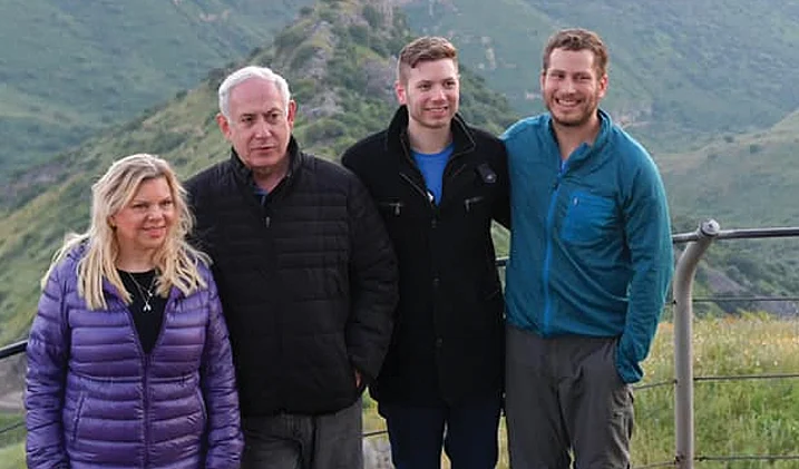 נתניהו ומשפחתו ברמת הגולן