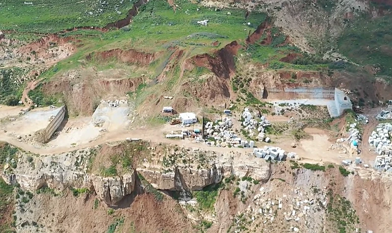 מחצבות לא חוקיות ברמת הגולן