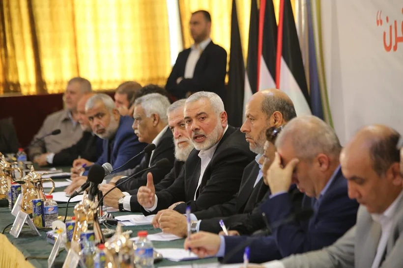 ראש הלשכה המדינית של חמאס אסמאעיל הנייה