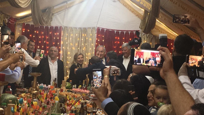 בנימין נתניהו במימונה, אור עקיבא