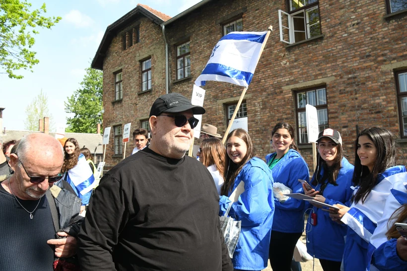 יהודה פוליקר במצעד החיים