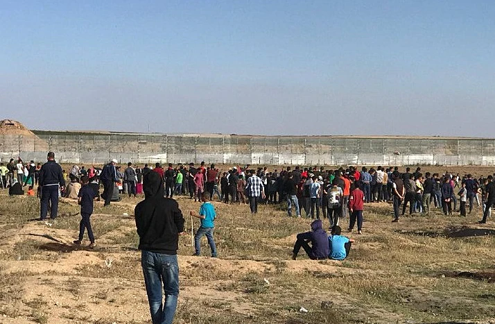 הפגנות ברצועת עזה