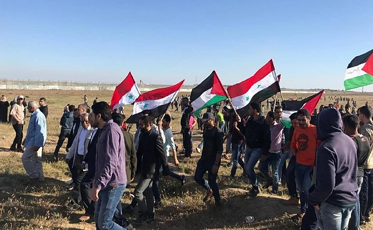 הפגנות ברצועת עזה