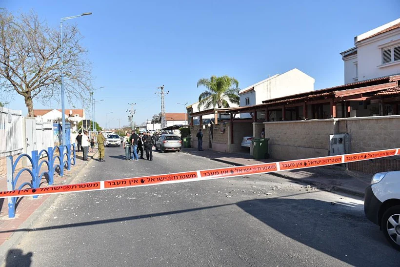 זירת נפילה בשדרות