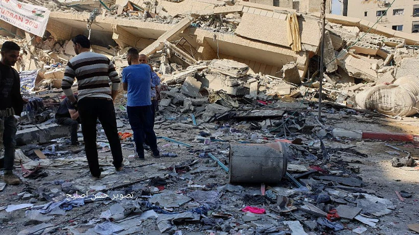 הנזקים ברצועת עזה מהתקיפות של חיל האוויר