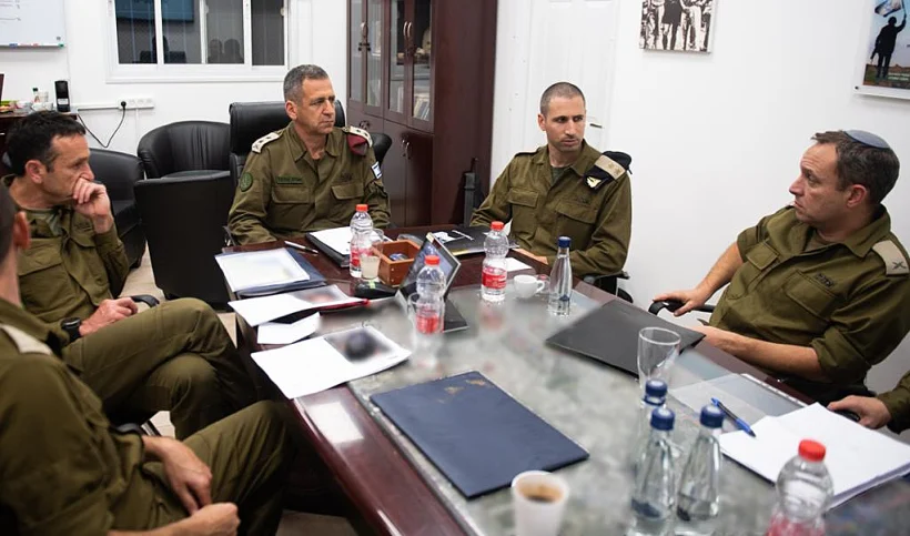 הרמטכ''ל כוכבי בהערכת מצב באוגדת עזה