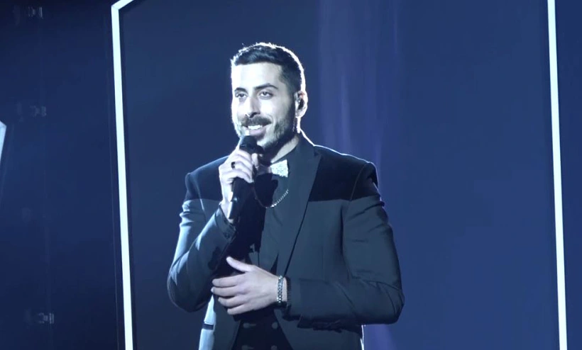 קובי מרימי בחזרות לקראת גמר האירוויזיון