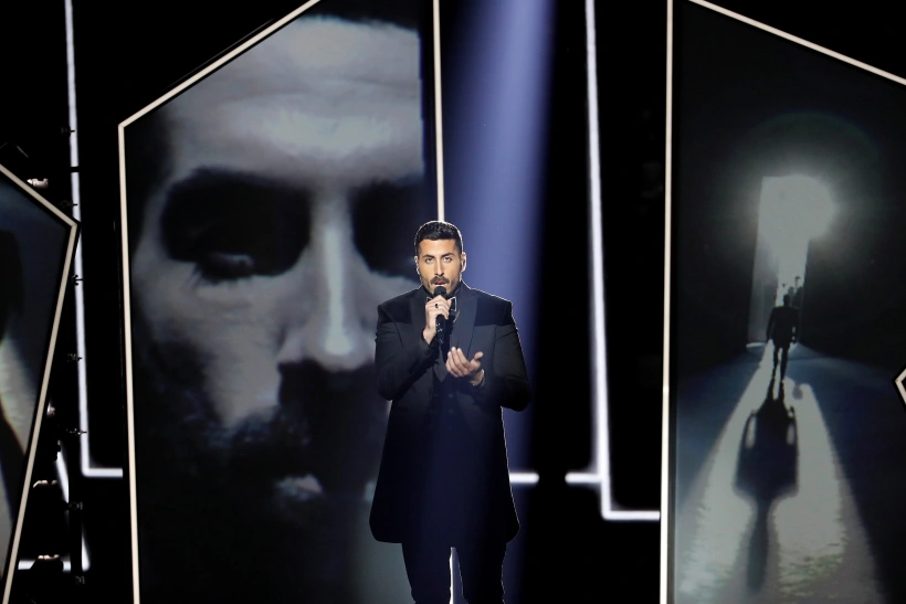 קובי מרימי בחזרות לאירוויזיון