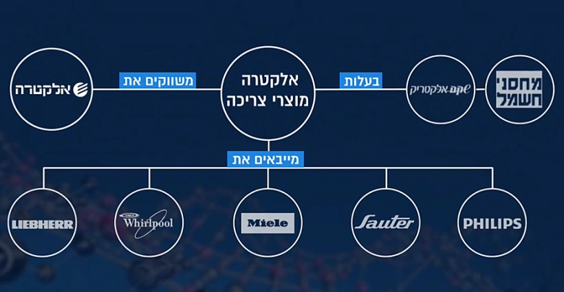 מפת האינטרסים בשוק מוצרי החשמל