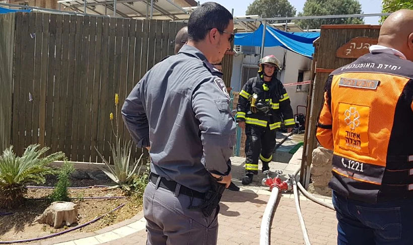 זירת האירוע באילת