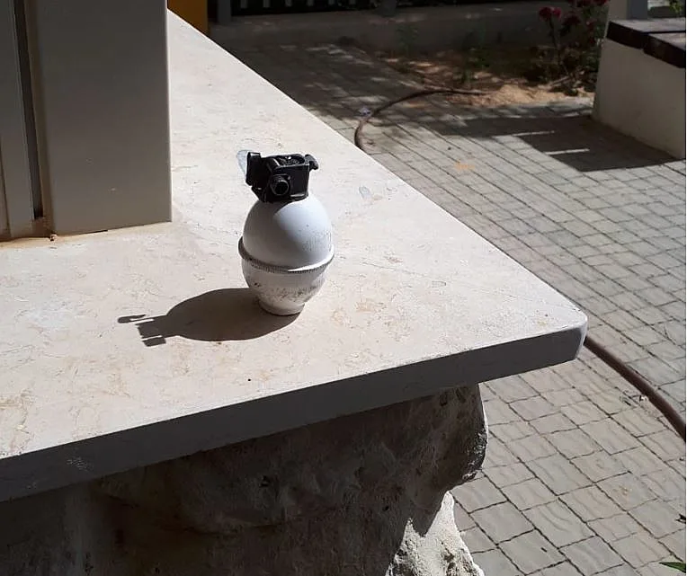 הרימון שהתפוצץ בכיתה בבית ספר בנגב