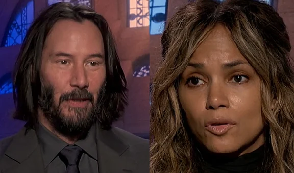 קיאנו ריבס והאלי ברי