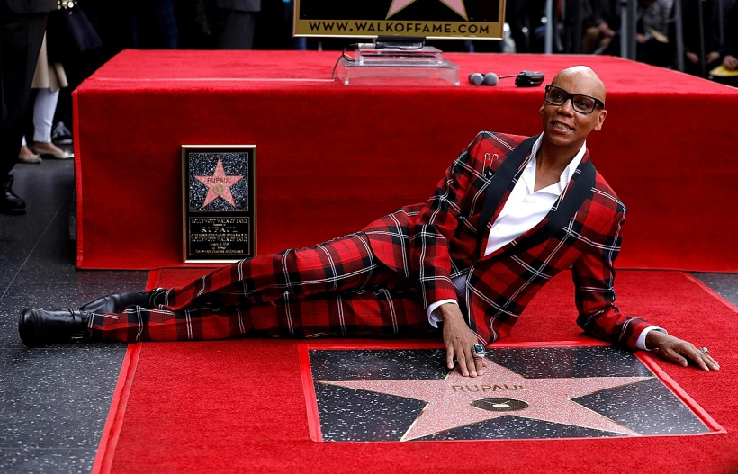 רופול בקבלת הכוכב בשדות הוליווד