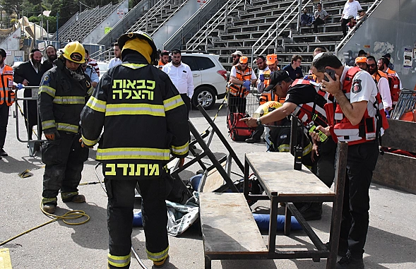 הכנות המשטרה להילולה בהר מירון