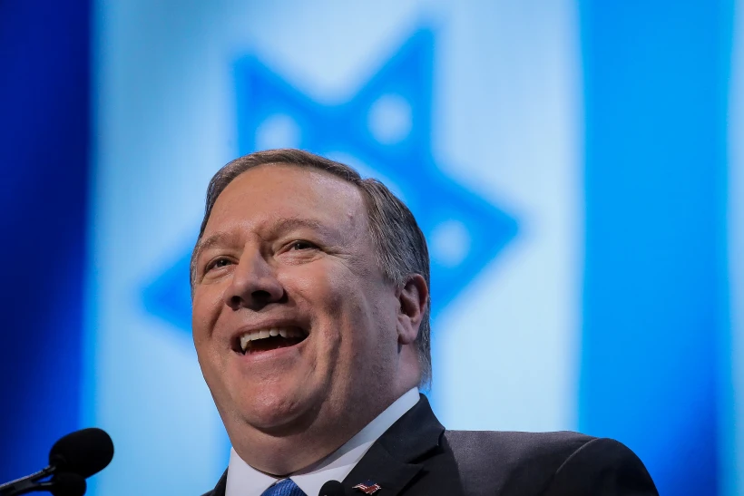 U.s. Secretary Of State Mike Pompeo Speaks At The Aipac Policy Conference In Washington