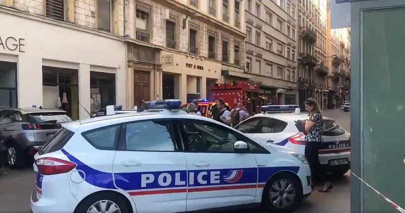 זירת פיצוץ המטען בליון