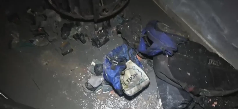 תיק הגן של אלעד שלא נשרף בשריפה