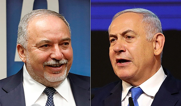 נתניהו וליברמן