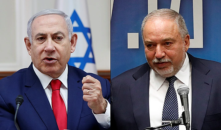 נתניהו וליברמן