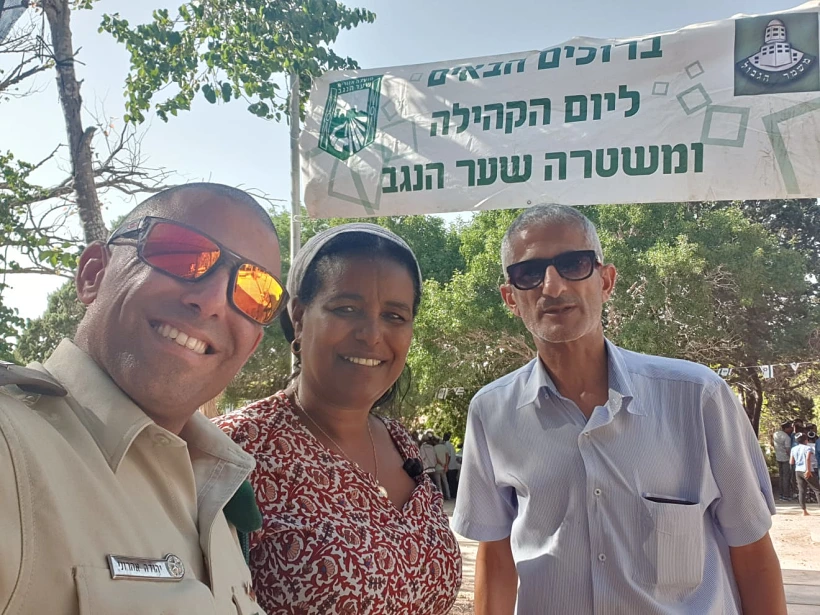 יום חשיפה לגורמי הביטחון בעוטף עזה