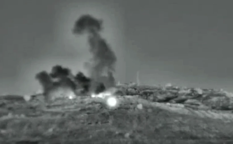 צה''ל תקף כמה יעדים בסוריה (ארכיון)