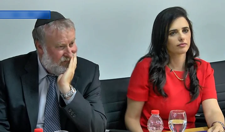 איילת שקד ואביחי מנדלבליט