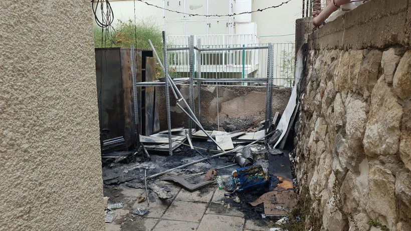 חשד להצתה בסניף הליכוד בבני ברק