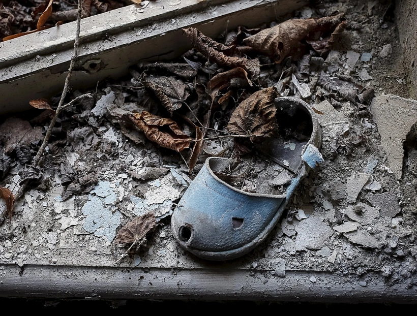 נעל של ילד בפריפיאט