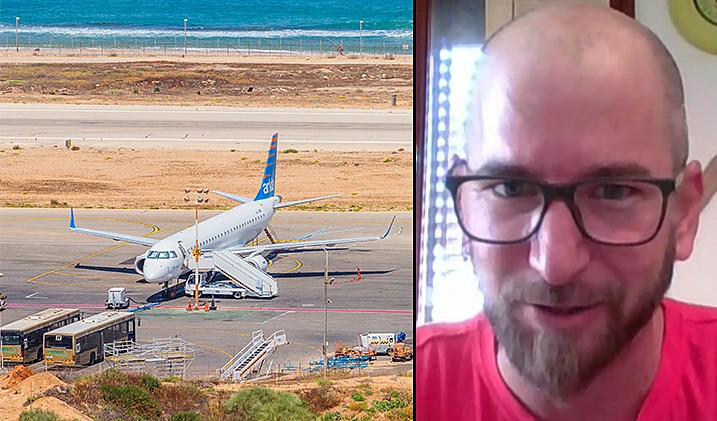 אדם יוספה, אחד המוחאים נגד סגירת שדה דב