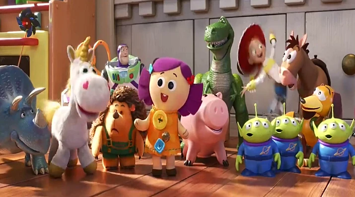 מתוך הטריילר הרשמי לסרט המצויר ''צעצוע של סיפור 4''