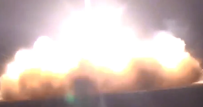 תיעוד מהפלת המל''ט האמריקני סמוך לאיראן