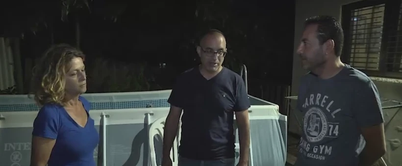 נורית ויורם כהן, הוריו של רם כהן שניצל מטביעה ביחד עם יריב סעדון שהציל אותו