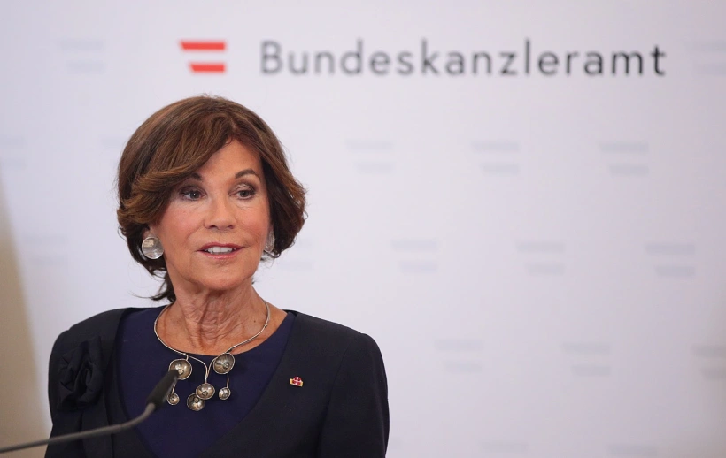 בריגיטה בירליין, הקנצלרית הזמנית של אוסטריה