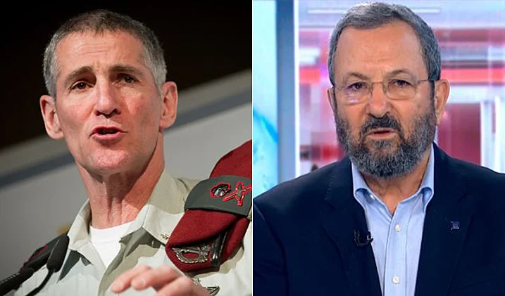 אהוד ברק ויאיר גולן