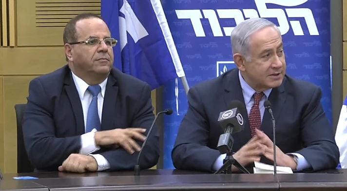 שר התקשורת לשעבר איוב קרא וראש הממשלה בינמין נתניהו