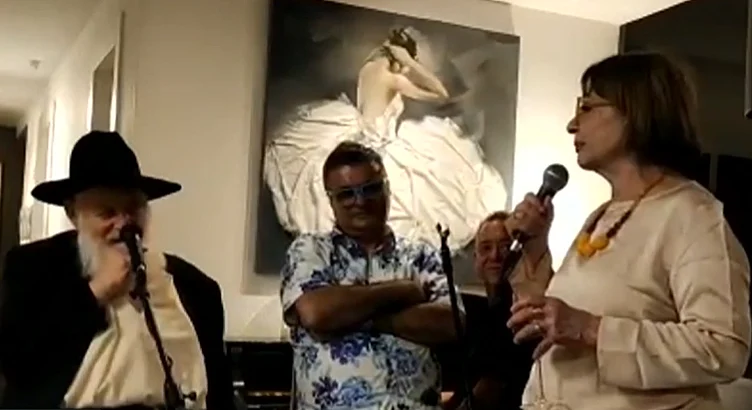 רבקה מיכאלי ואורי זוהר