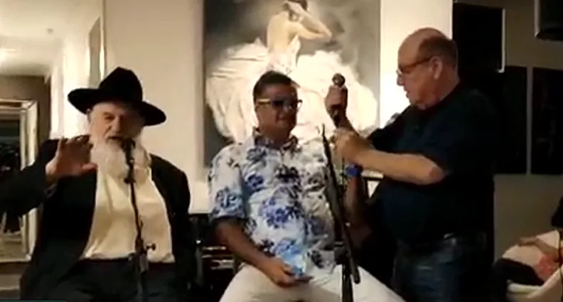 טוביה צפיר ואורי זוהר