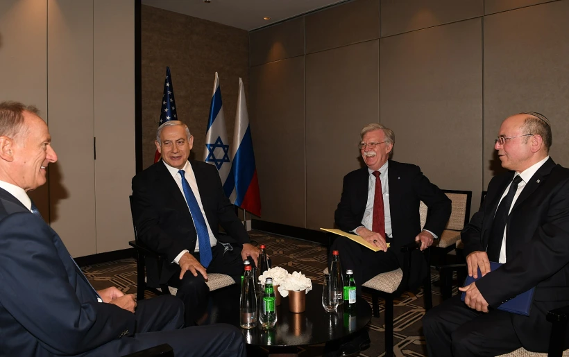 היועצים לביטחון לאומי עם רה''מ בנימין נתניהו