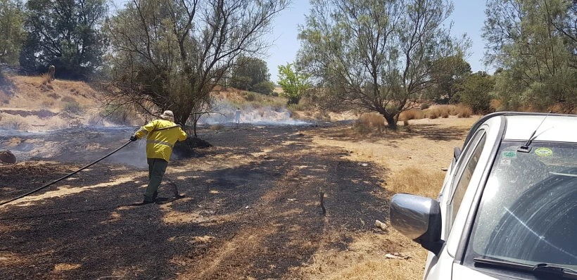 שריפות בעוטף עזה כתוצאה מבלוני תבערה