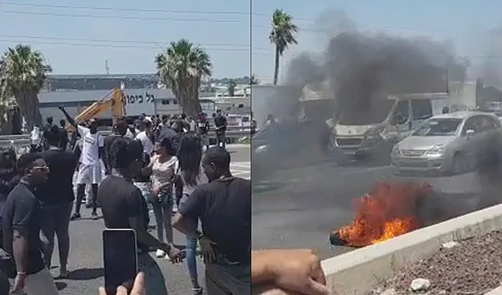 ההפגנות בצומת ק.אתא