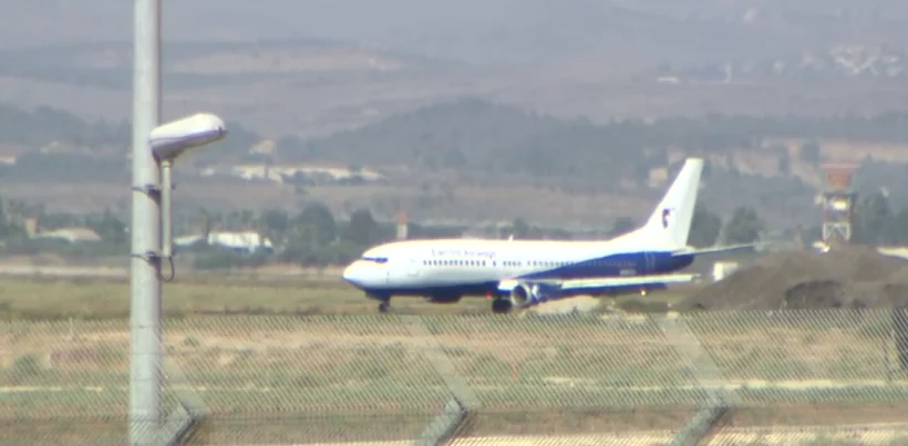 המטוס נחת בנתב''ג בשלום