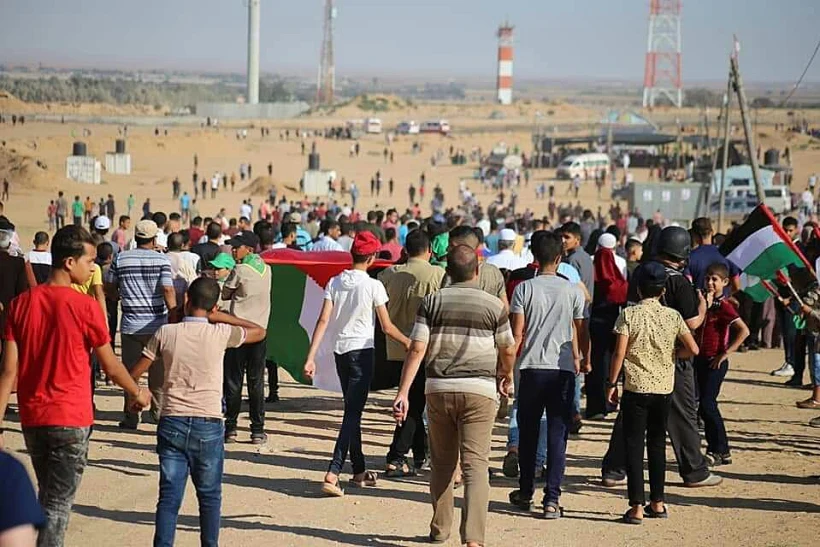 הפגנות בגבול הרצועה