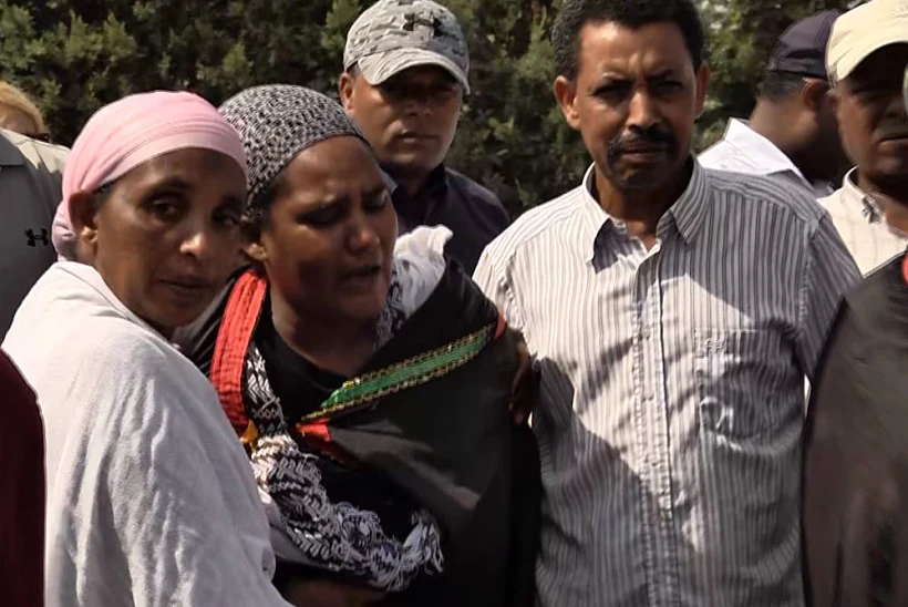 אימו של סלמון טקה באזכרה