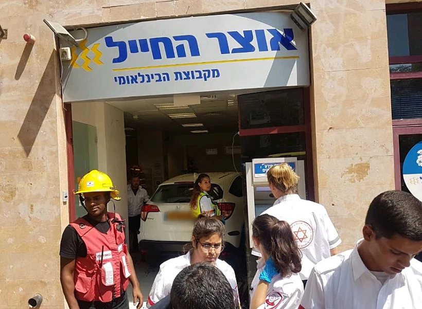זירת האירוע בב''ש